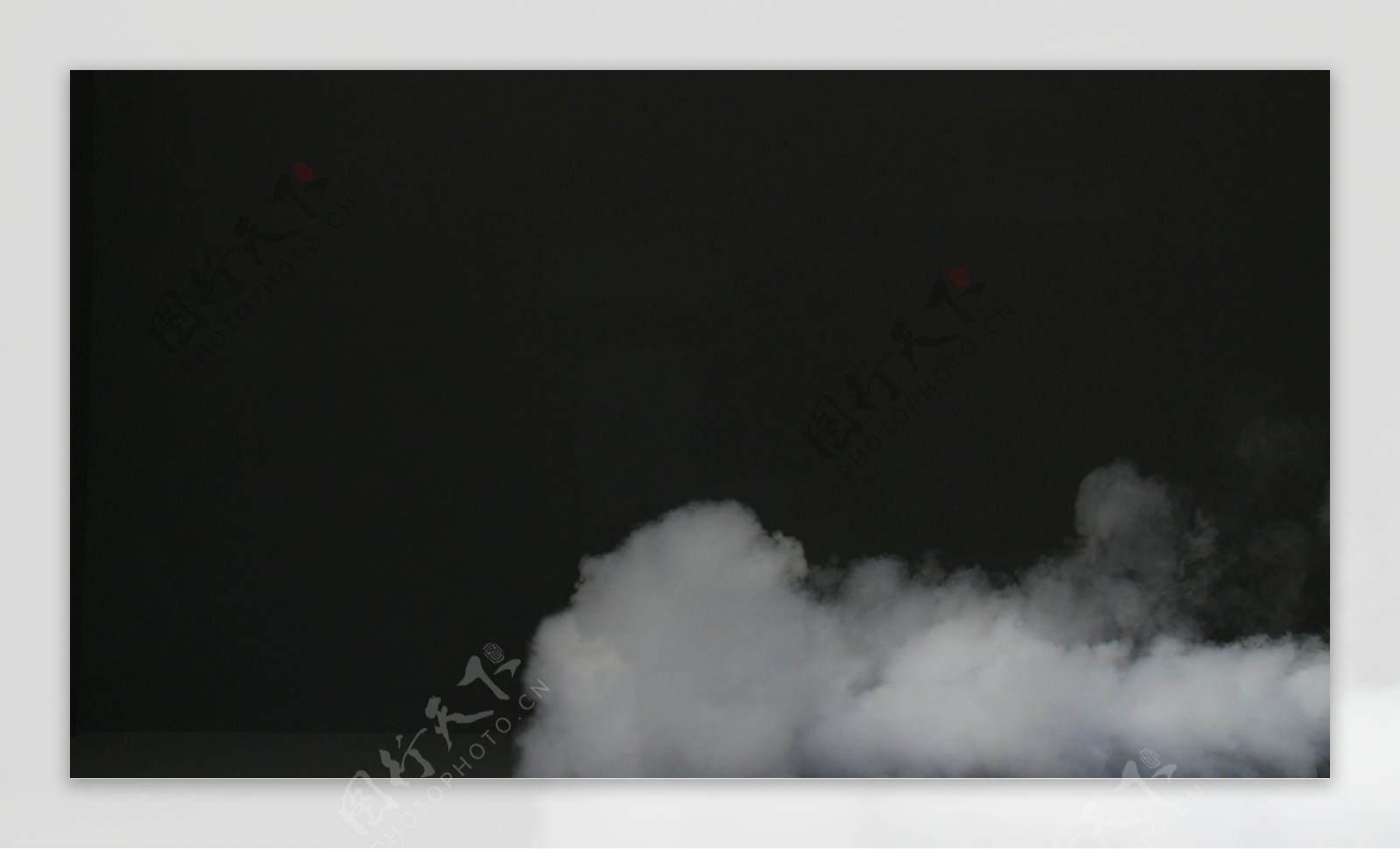 灰色云雾薄雾免抠png透明图层素材