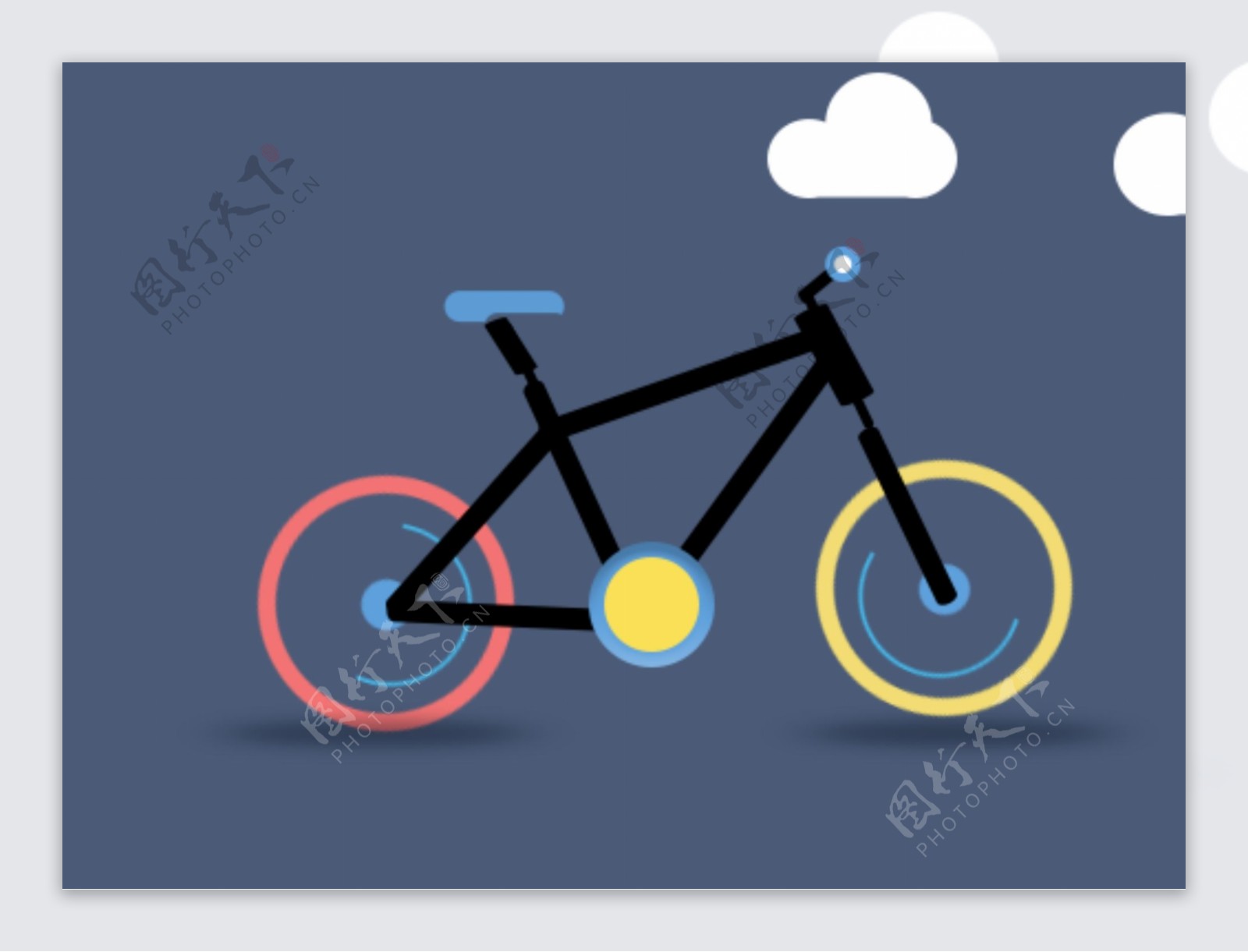 自行车GIF