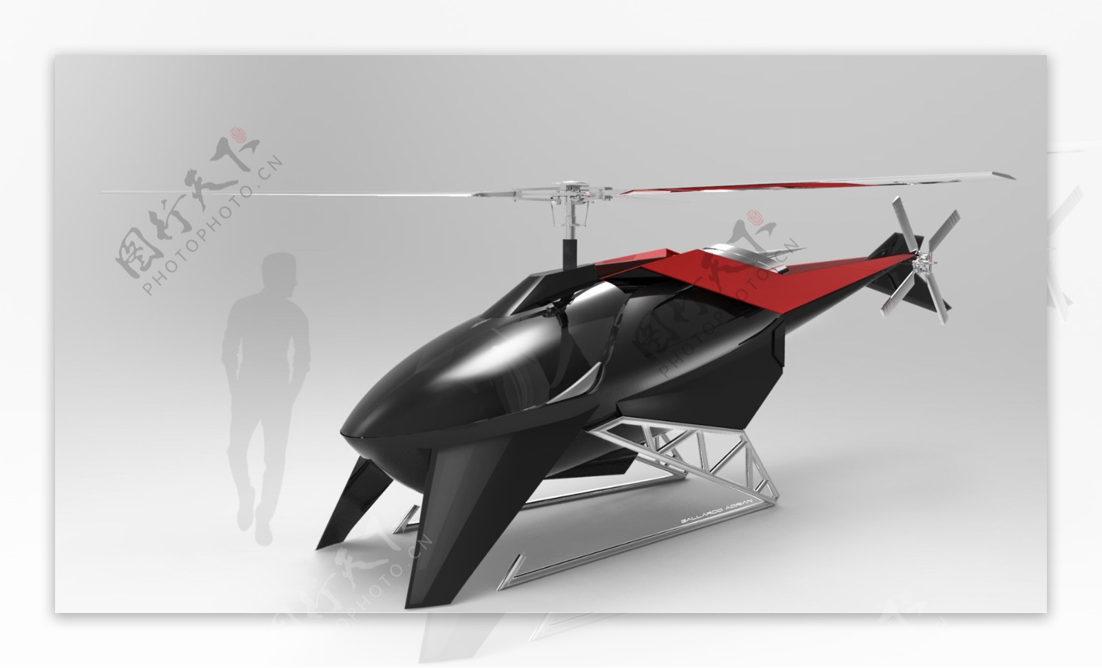 创意小型直升机设计