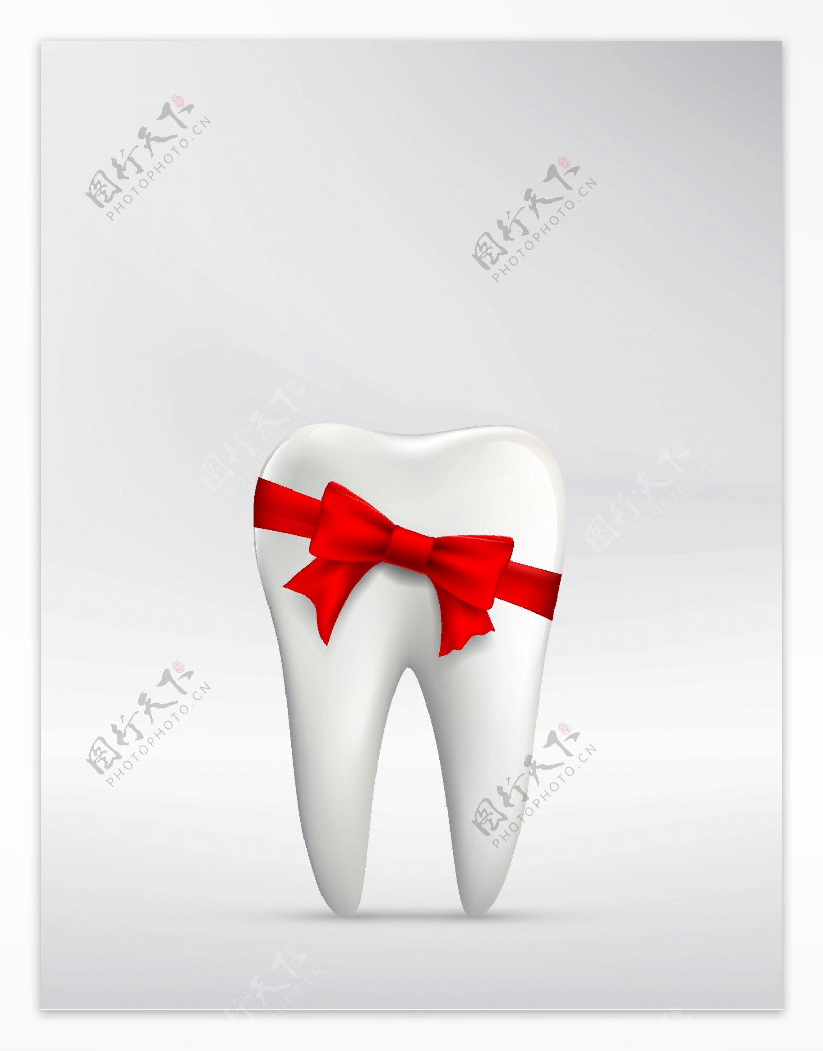 矢量牙齿医疗健康背景素材