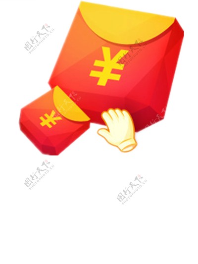 中式传统节日红包元素