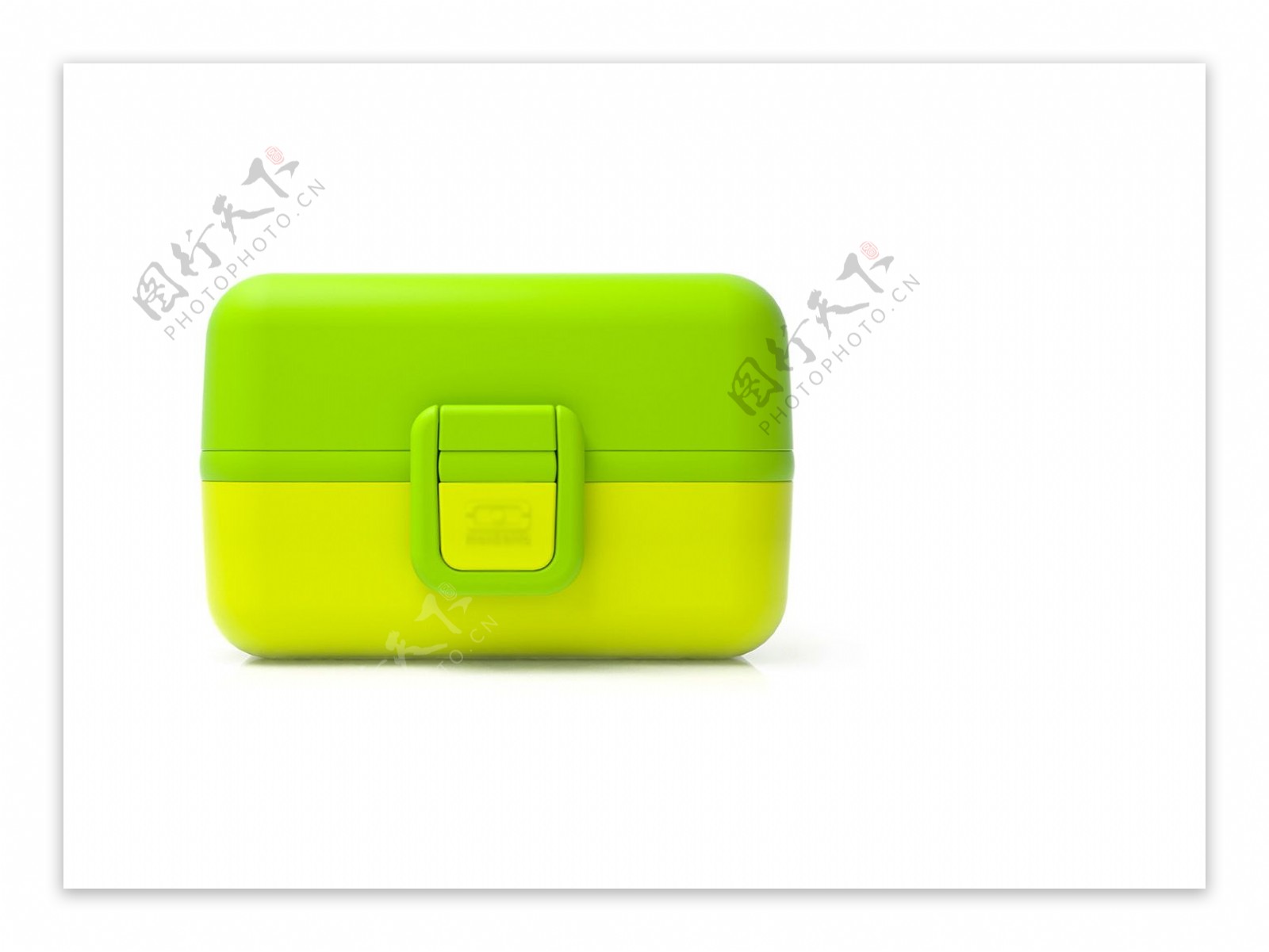 绿色长方形饭盒jpg