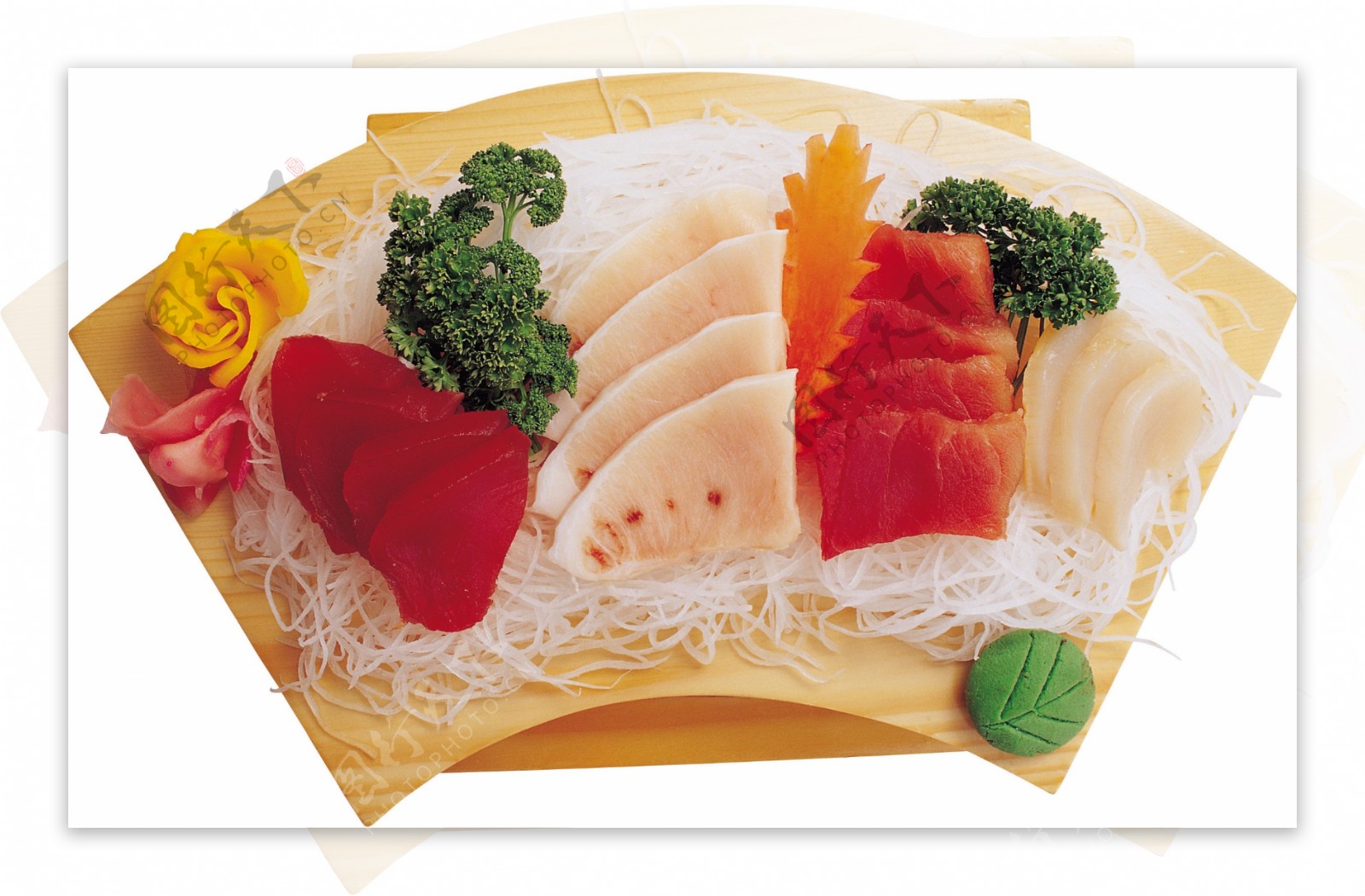 日式精致刺身料理美食产品实物