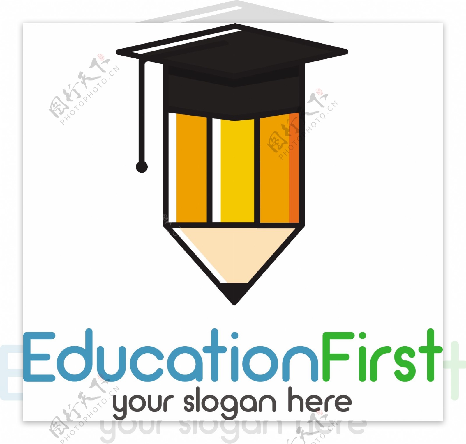 教育标志logo模板