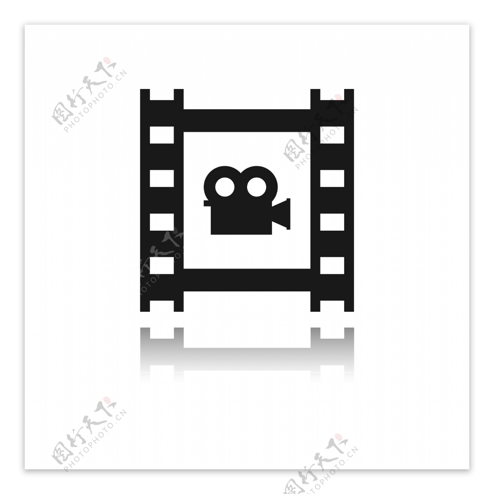 电影带图标logo模板
