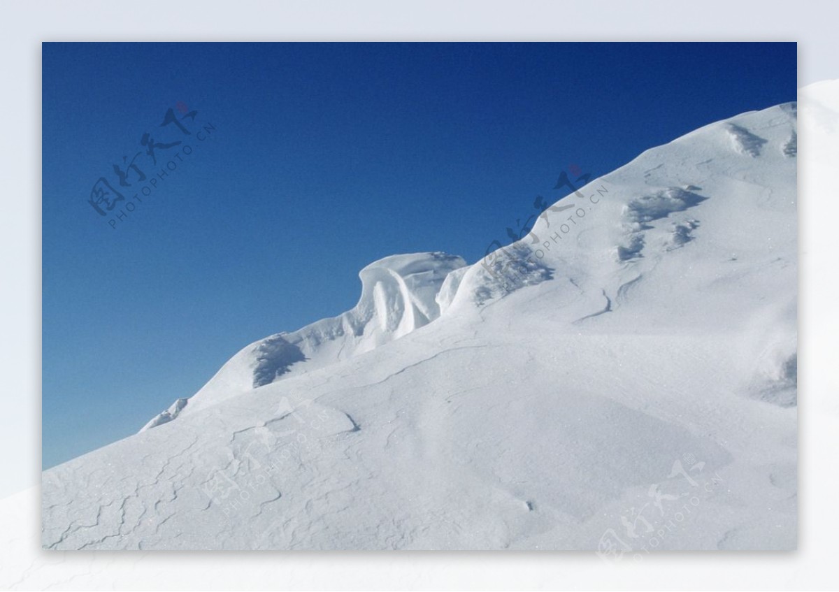 冰天雪地自然风景