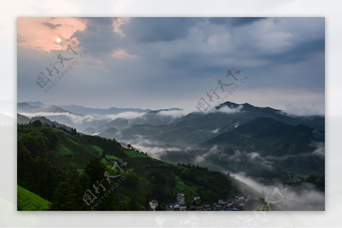 山川风景大气摄影