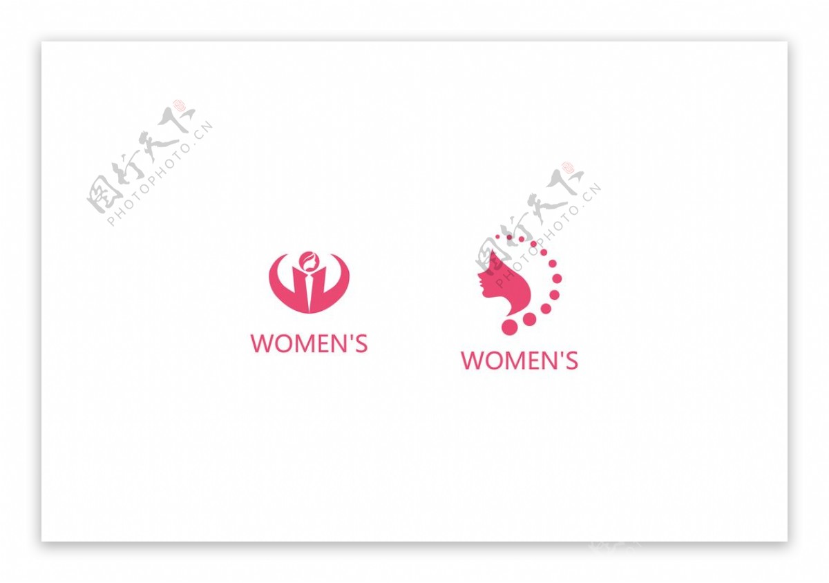 女性logo设计