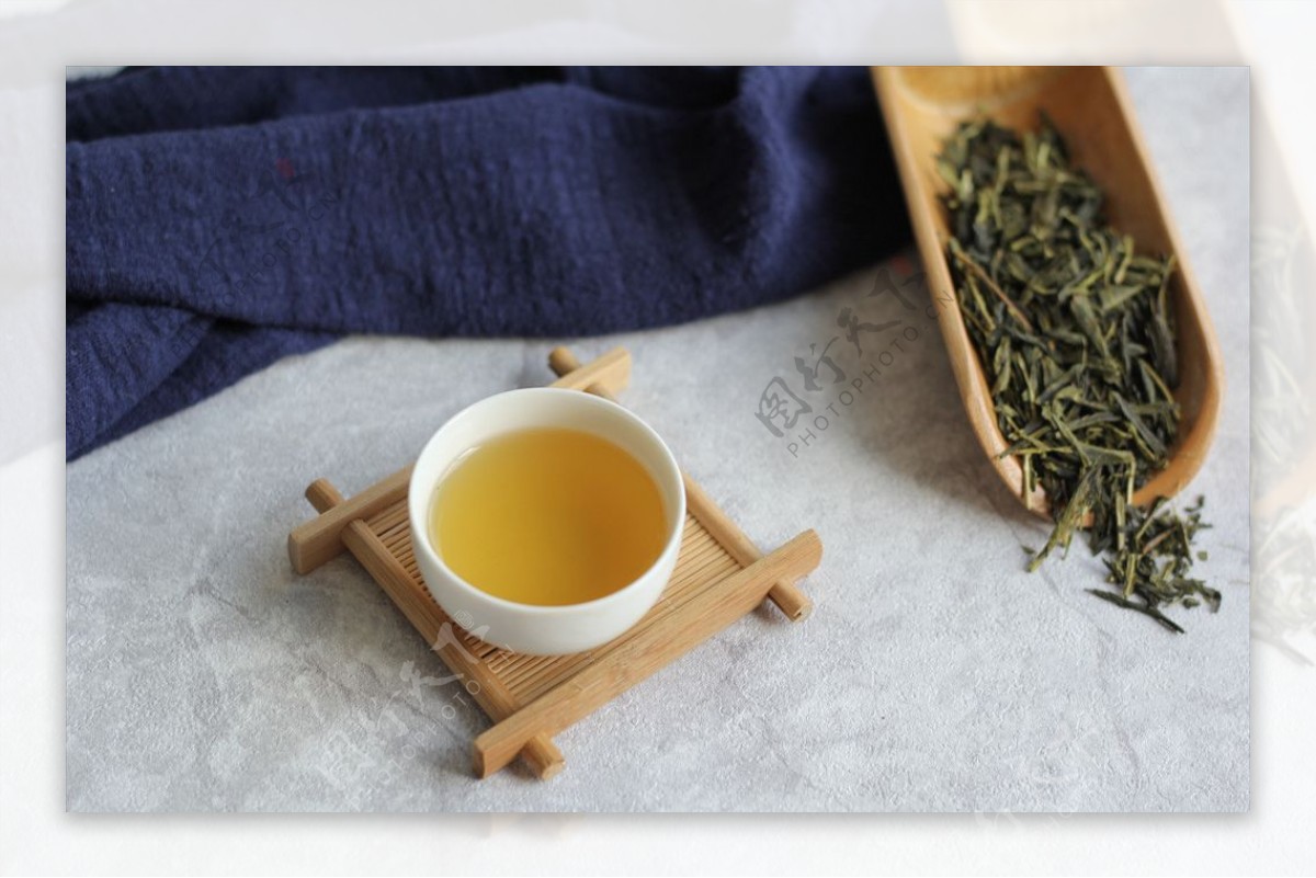 日式煎茶摄影图