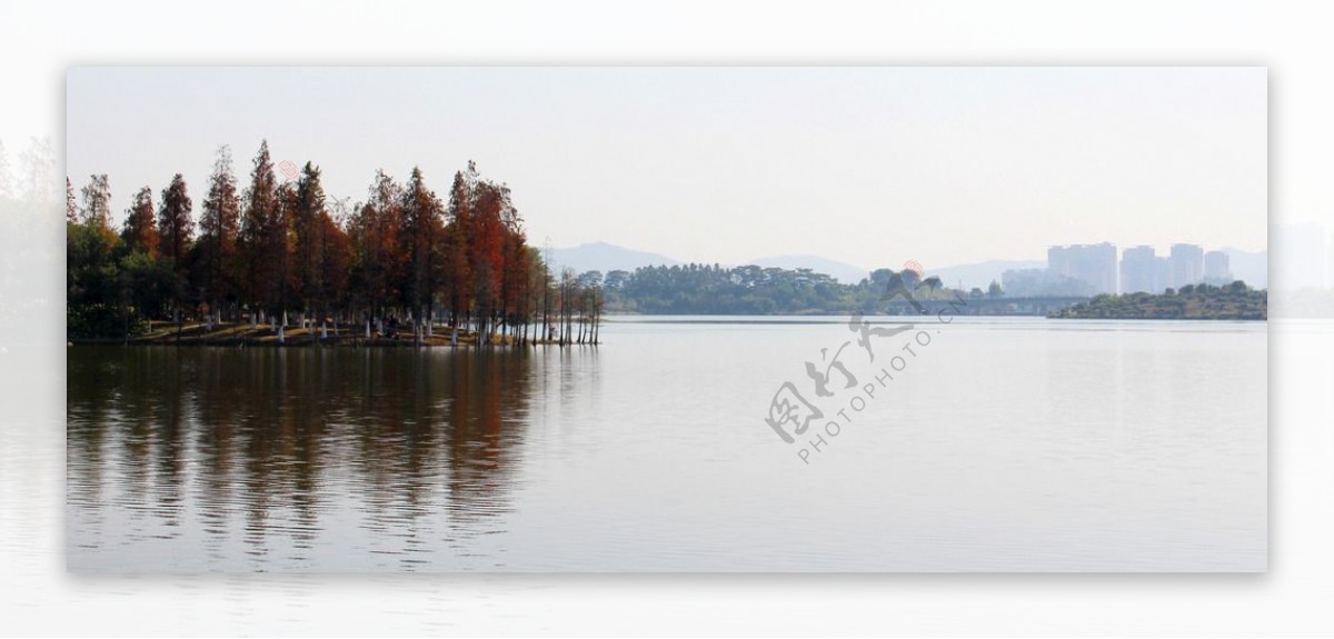 松山湖湖景