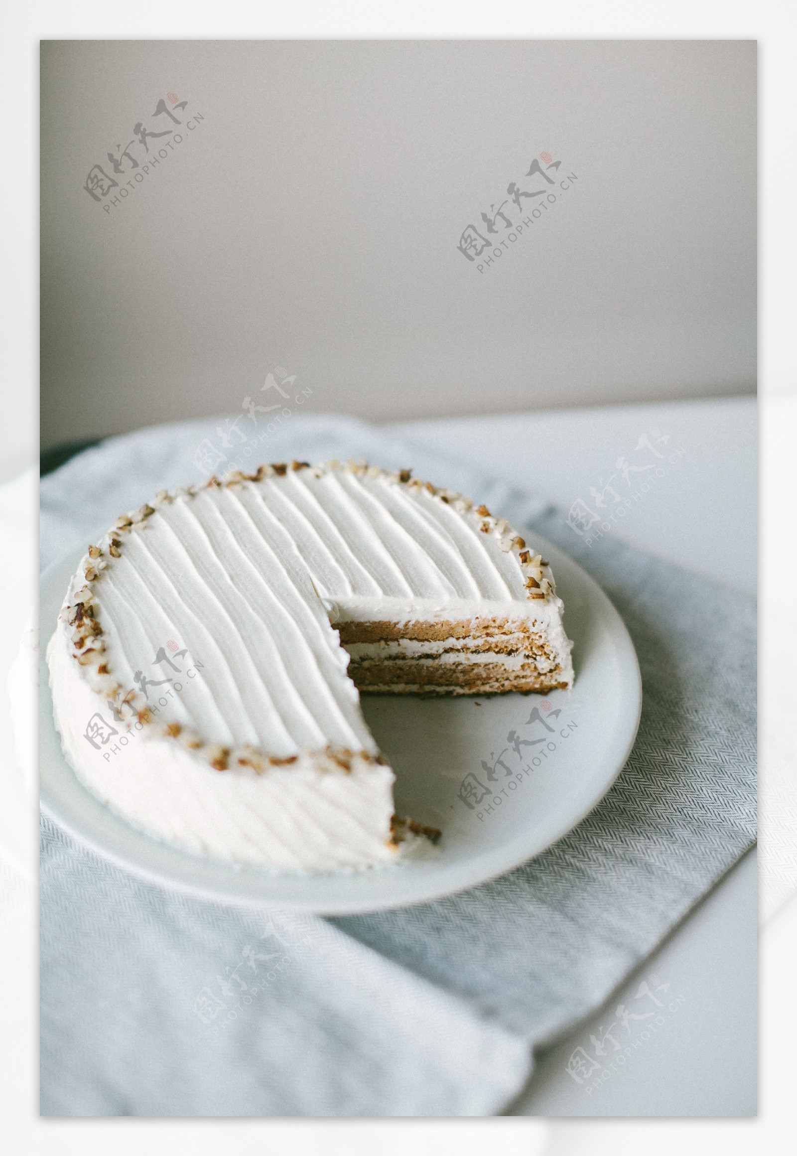 白色奶油蛋糕