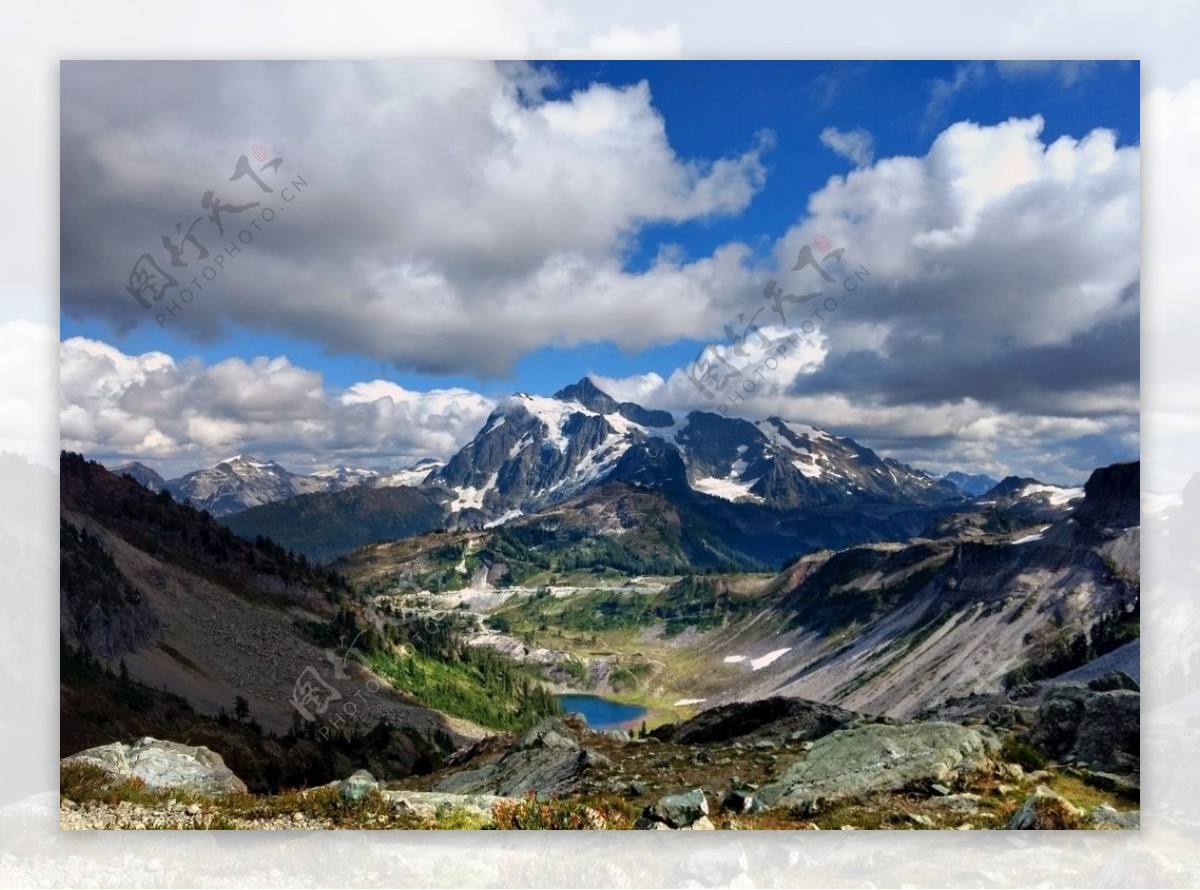 美丽的大山风景