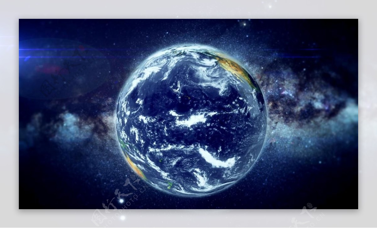 地球俯冲鸟瞰动态视频素材北美板块