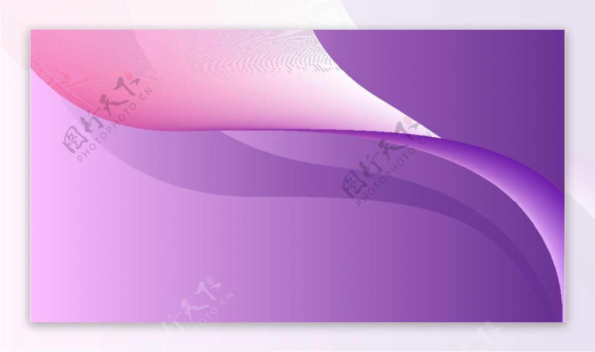 紫色波浪几何背景