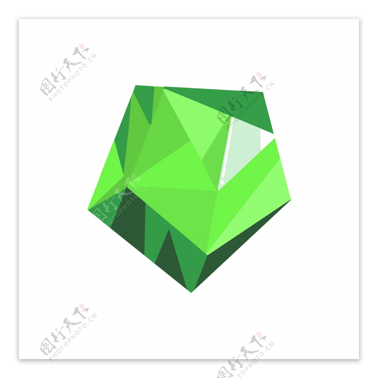 钻石水晶绿宝石切割宝石免扣源文件