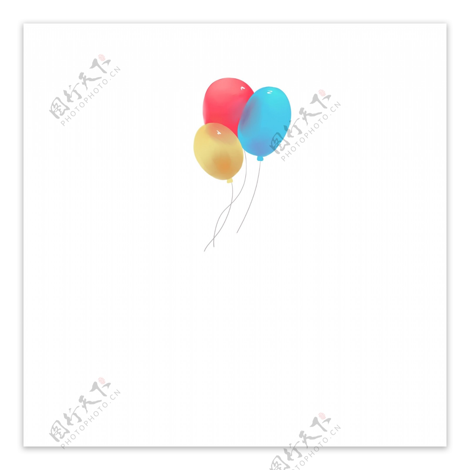 相片情人节表白求婚气球漂浮装饰