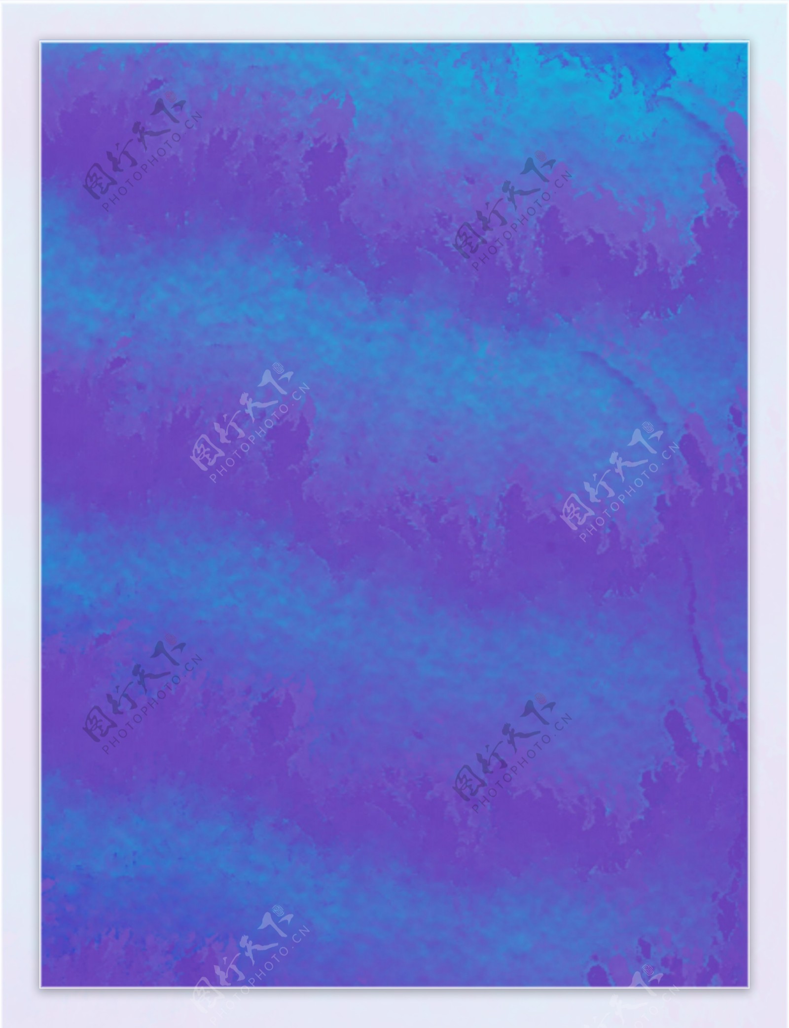 紫蓝纹理水彩背景