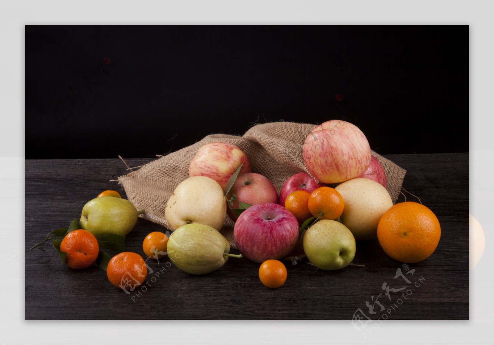 摄影图各种新鲜水果苹果等实物图2