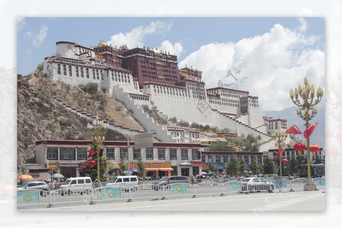 西藏自然风光风景老峨山