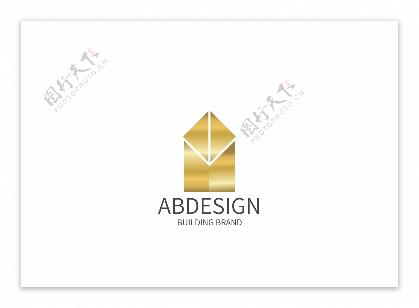 logo设计金色地产