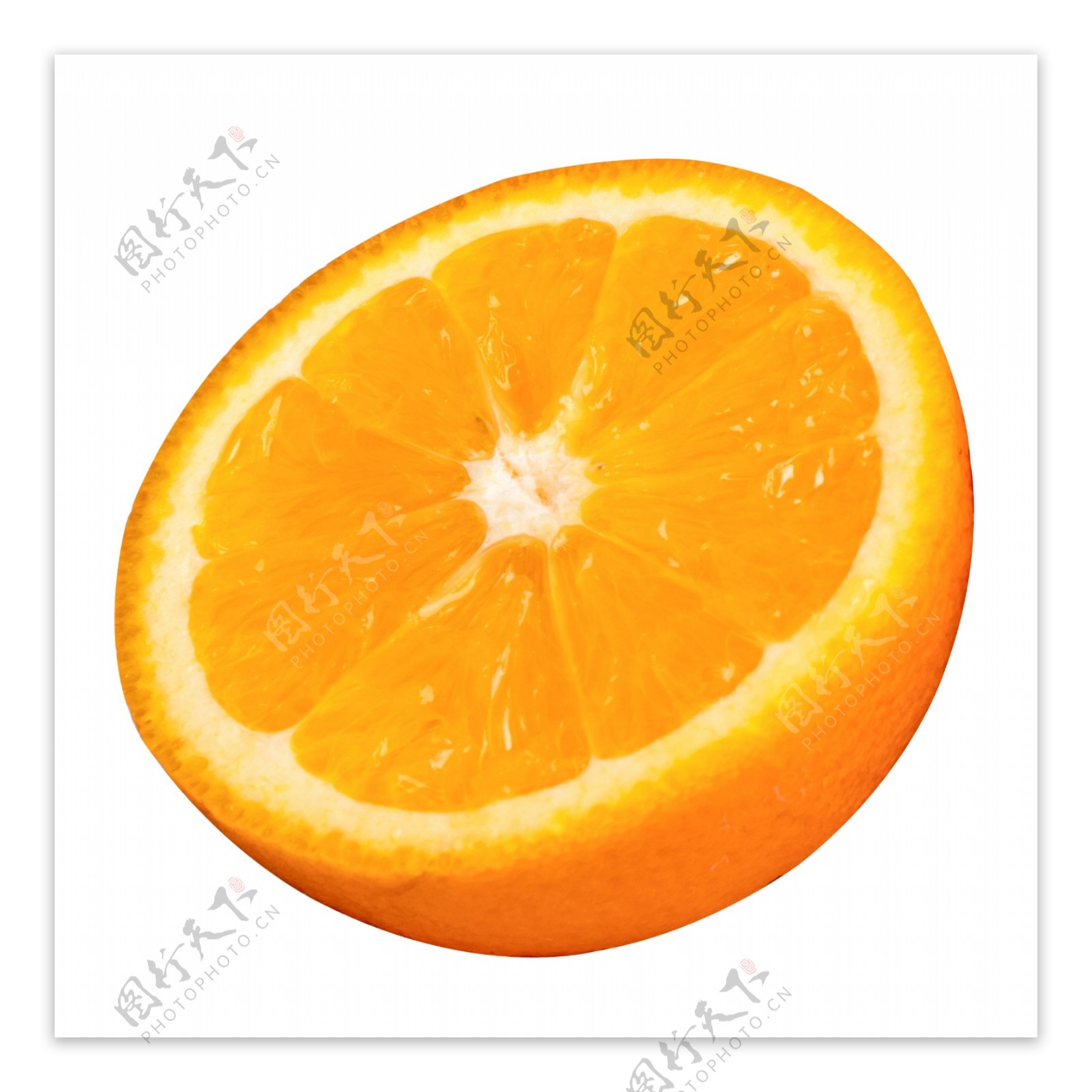 半块橙子