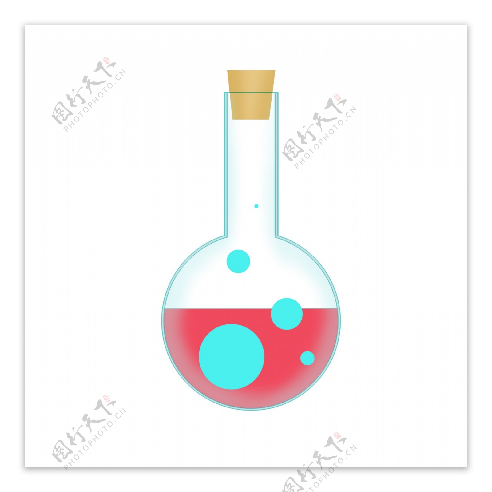 化学实验圆形烧杯