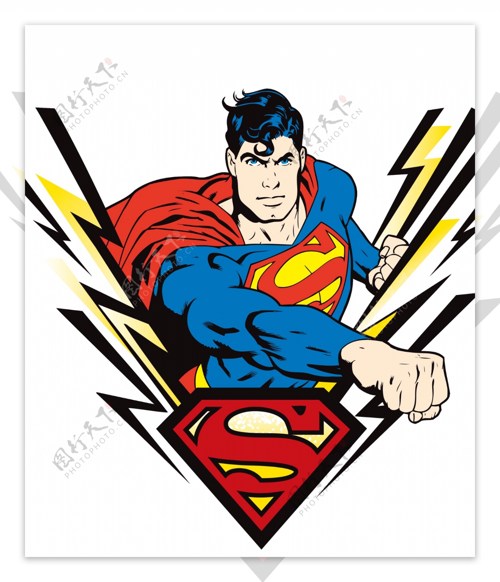 超人标志图片素材-编号10516689-图行天下