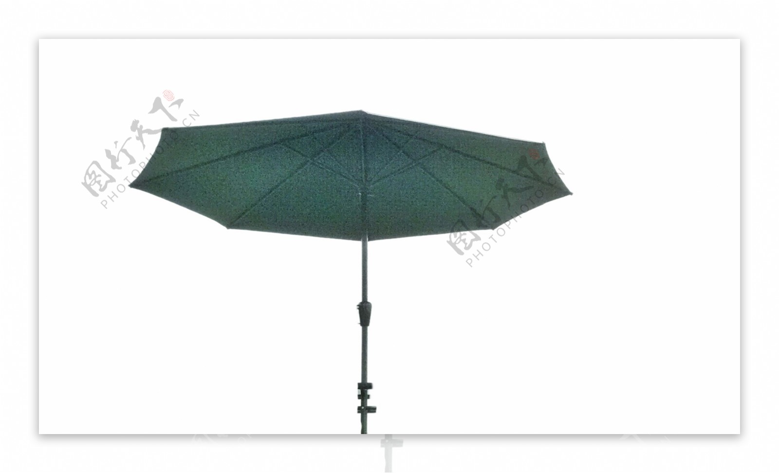 绿色遮阳伞