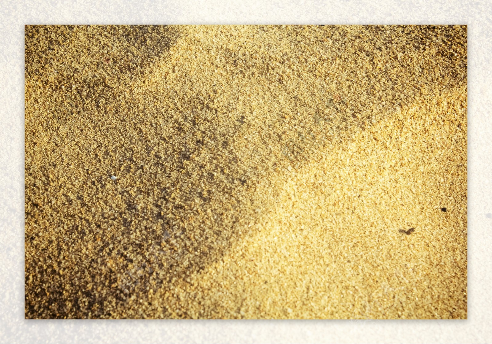沙漠黄色沙子特写