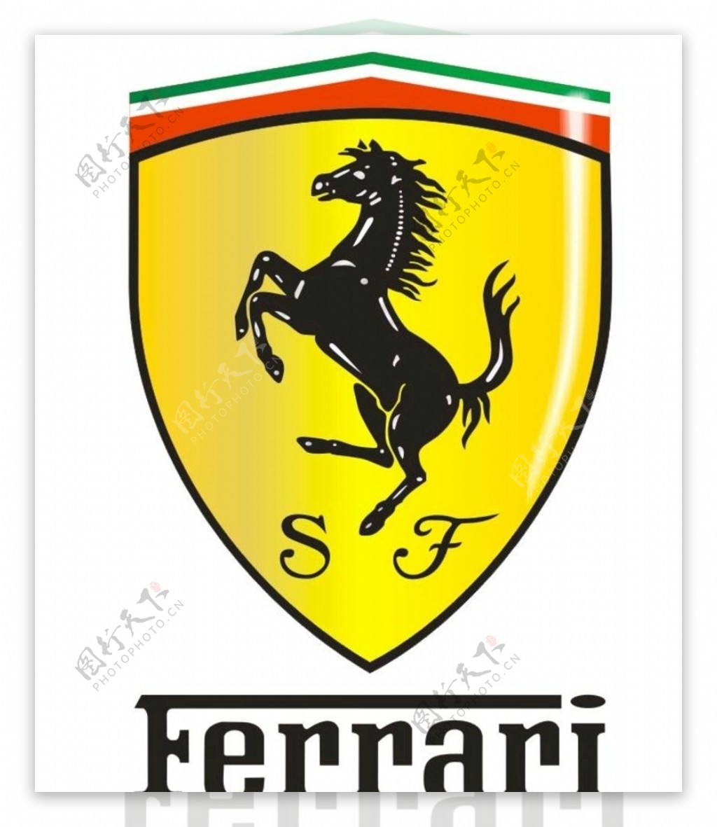 Ferrari汽车品牌logo