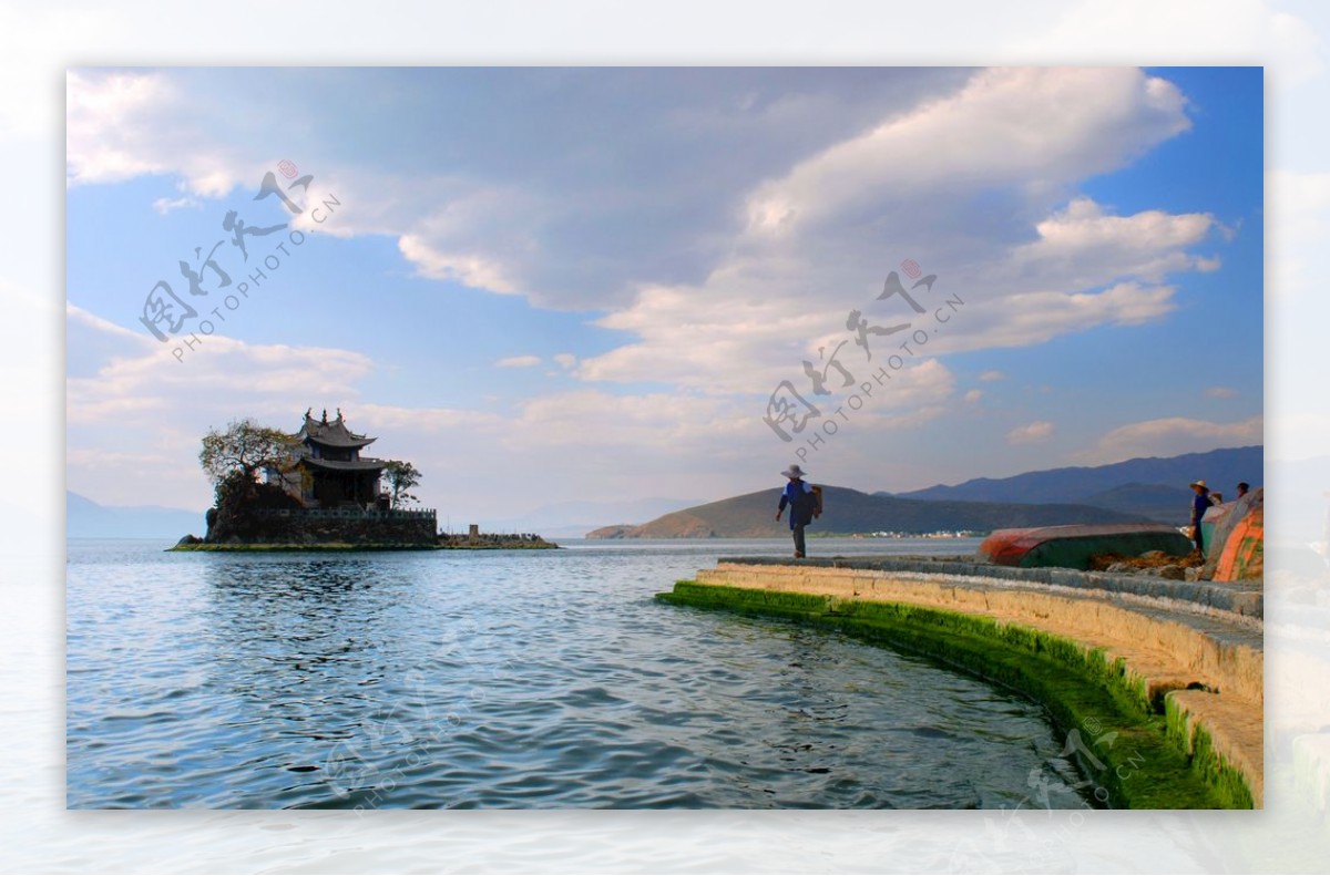 云南风景洱海摄影自然景