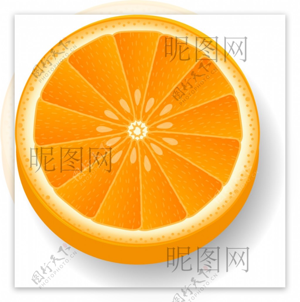 橘子UI素材标识