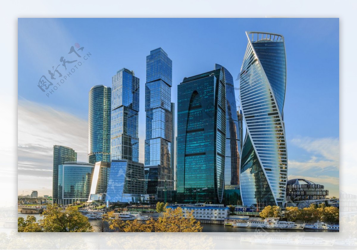 莫斯科现代化金融商业区莫斯科城