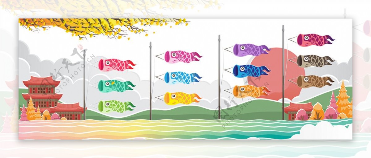 日本鲤鱼旗