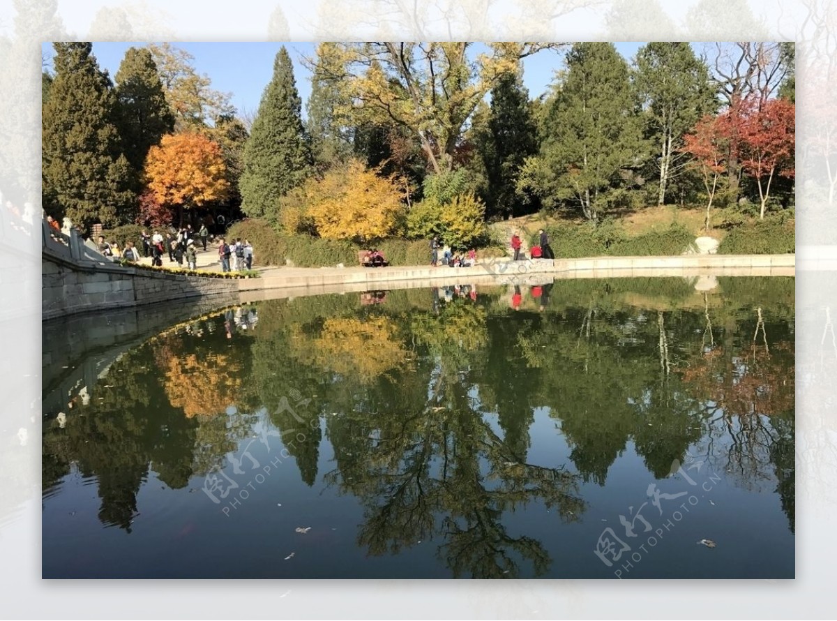 北京香山公园绚丽的色彩