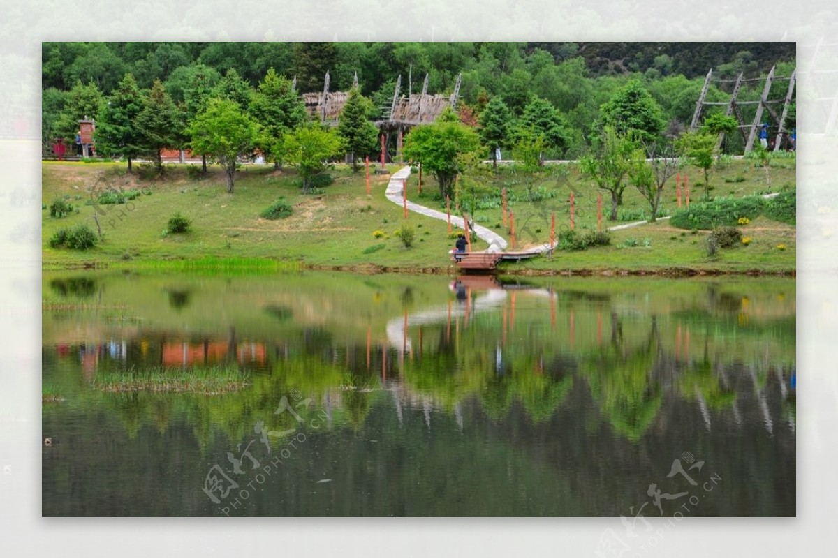 云南普达措公园美景摄影
