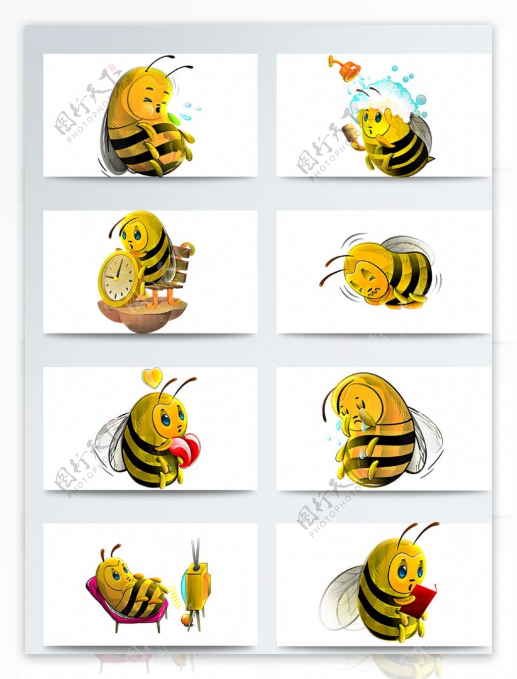 调皮动画小蜜蜂