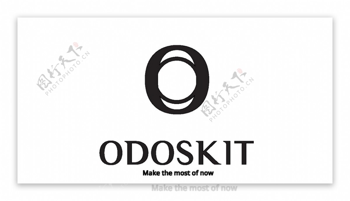 矢量字母logo标志O元素