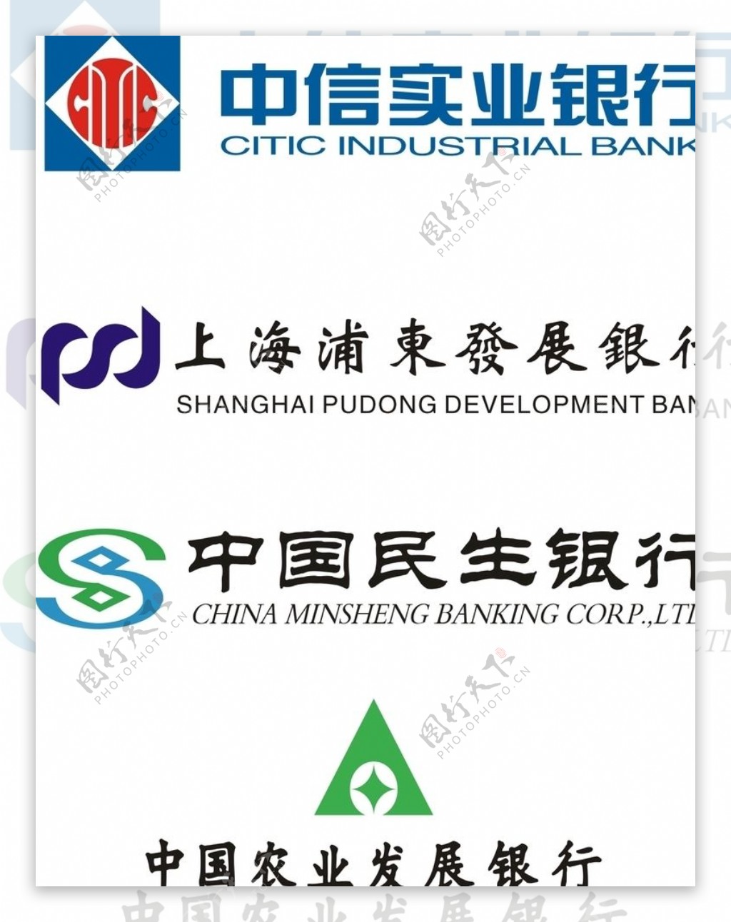 中国民生银行中国农业发展银行