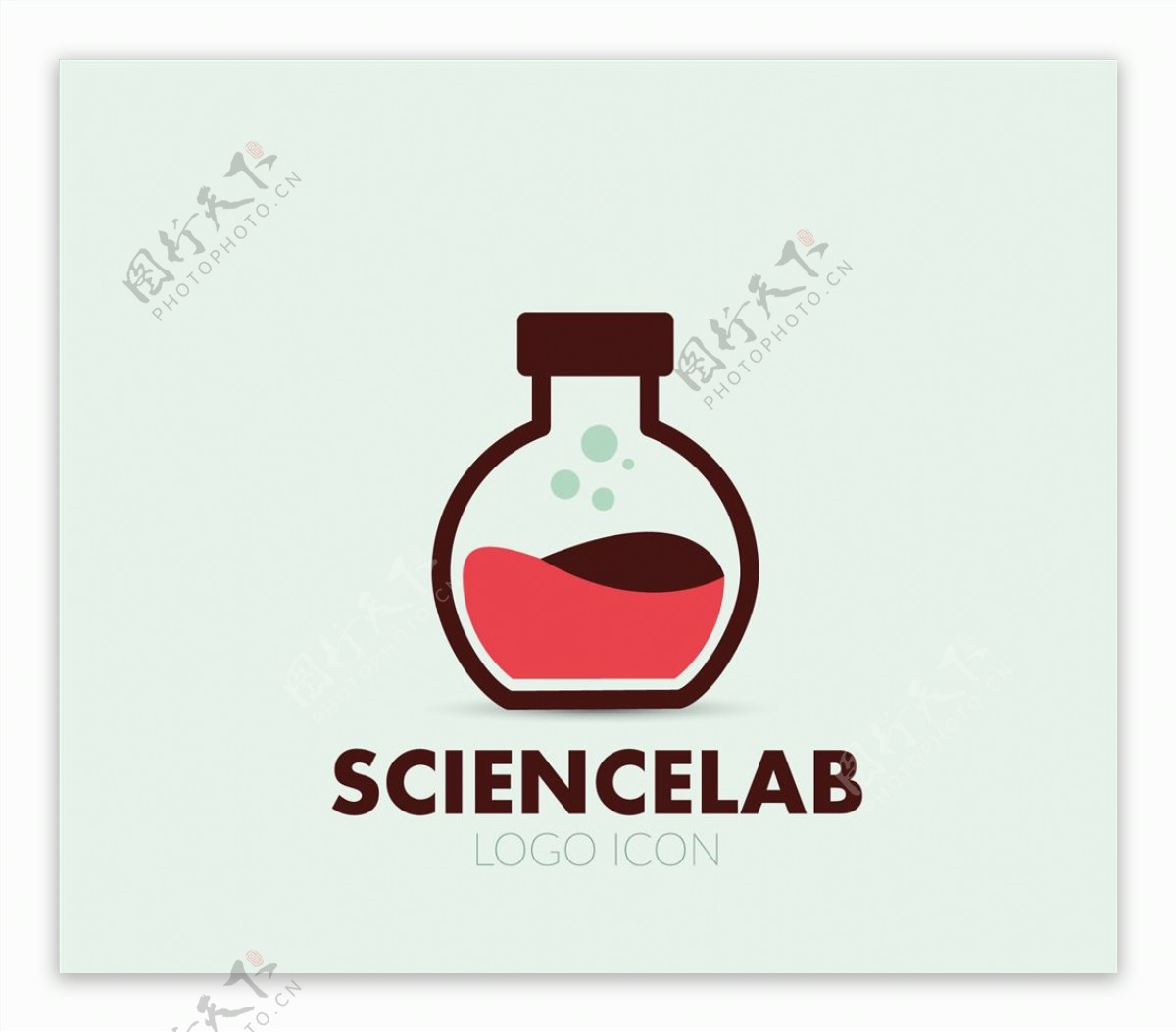 科学实验室标志