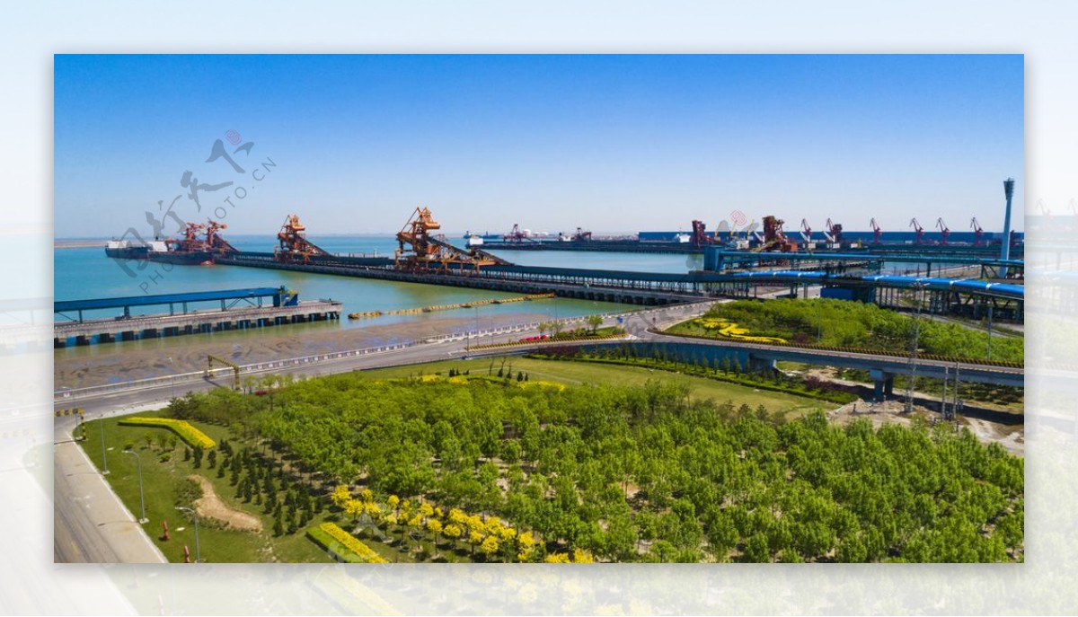 港口码头黄骅港工业景区