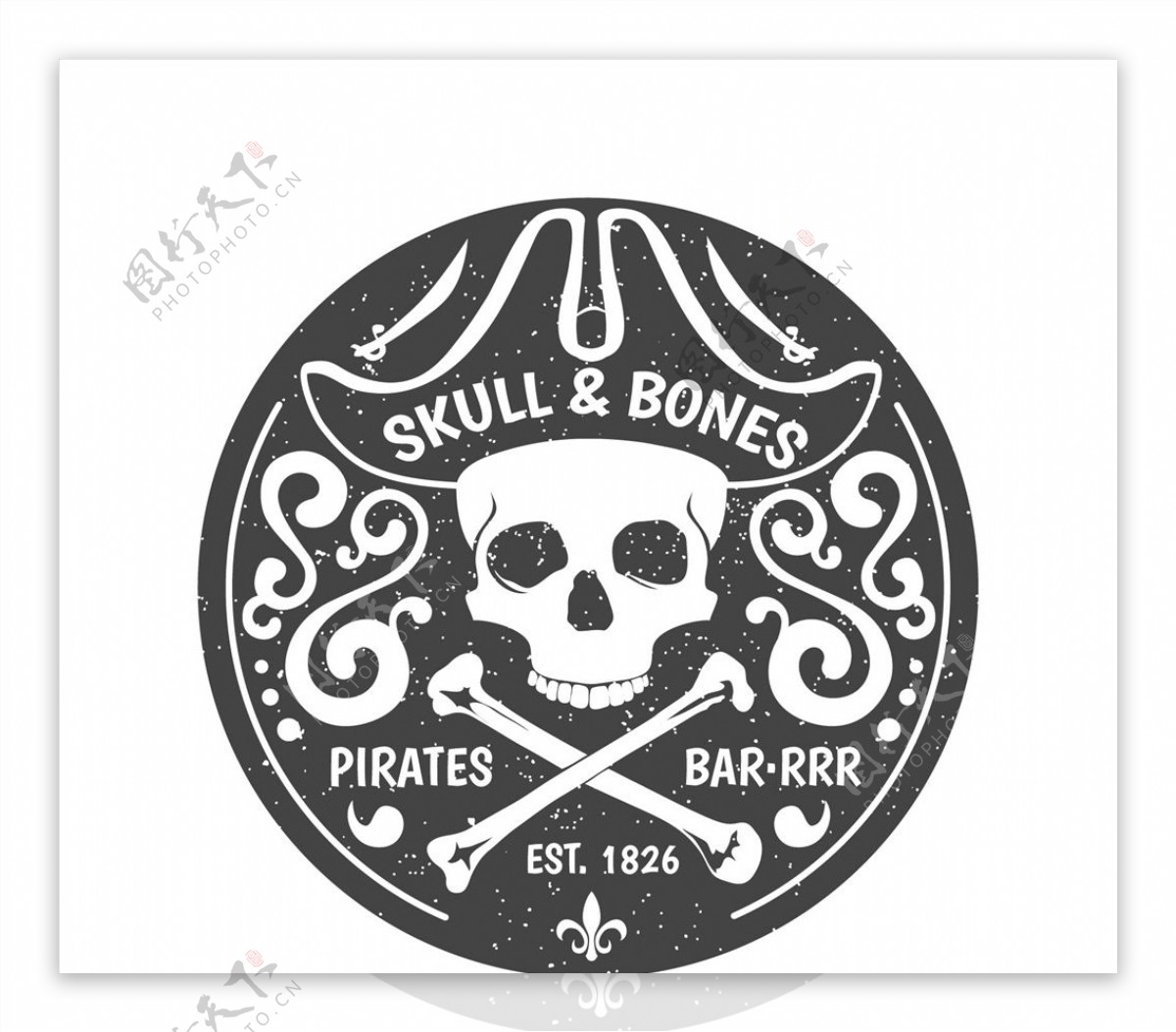 海盗徽章图片