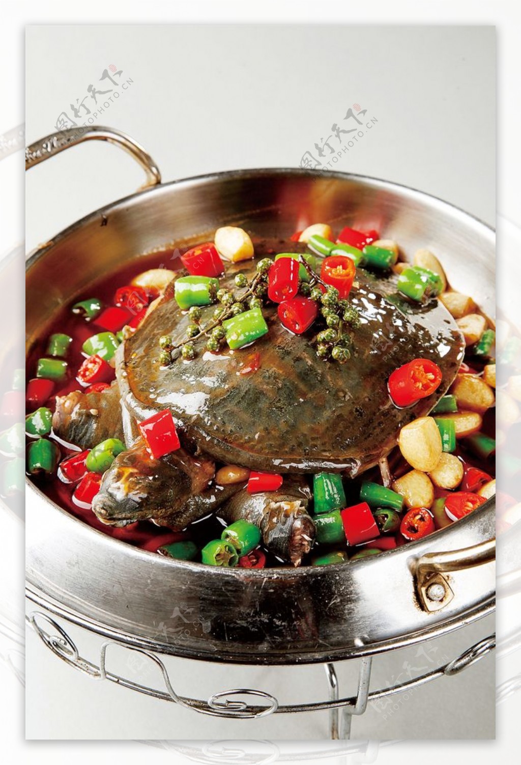 干锅双板甲鱼图片
