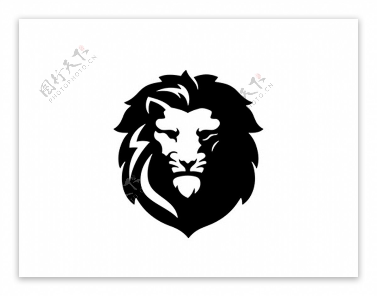 狮子造型标志图片
