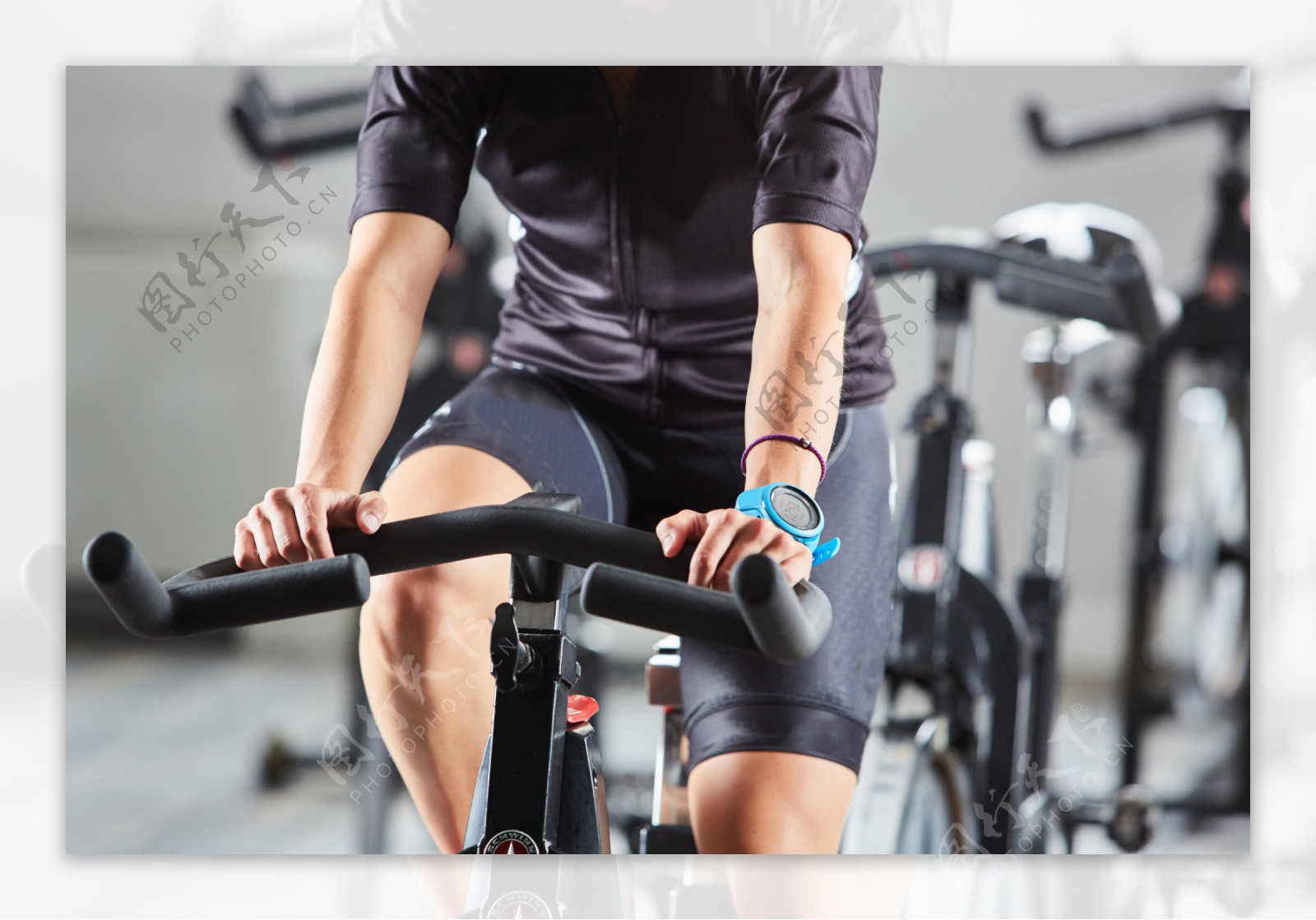 单车运动健身背景素材图片