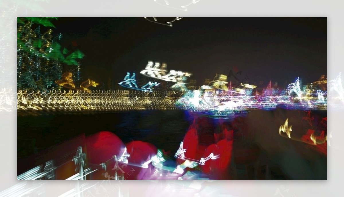 珠江夜游印象图片
