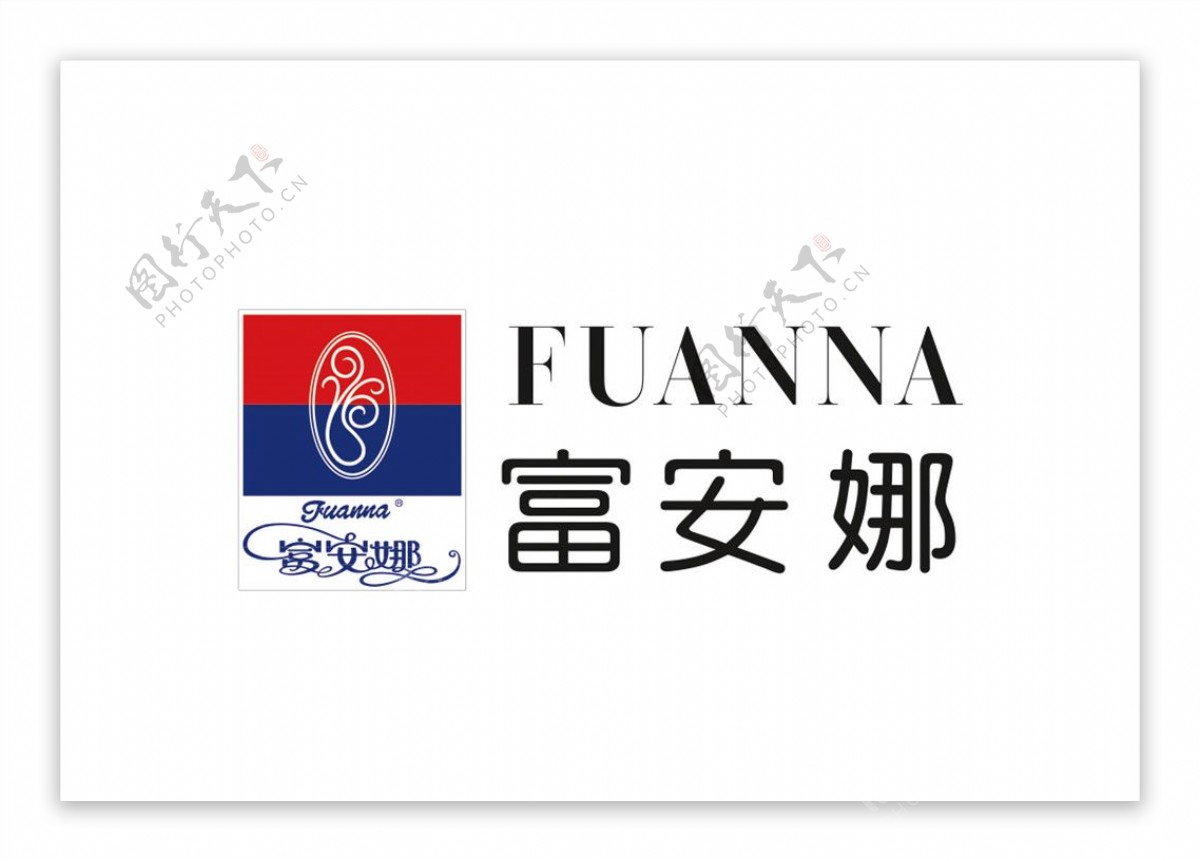 富安娜家纺logo标志图片