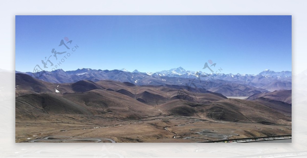 怎珠穆朗玛峰风景图片