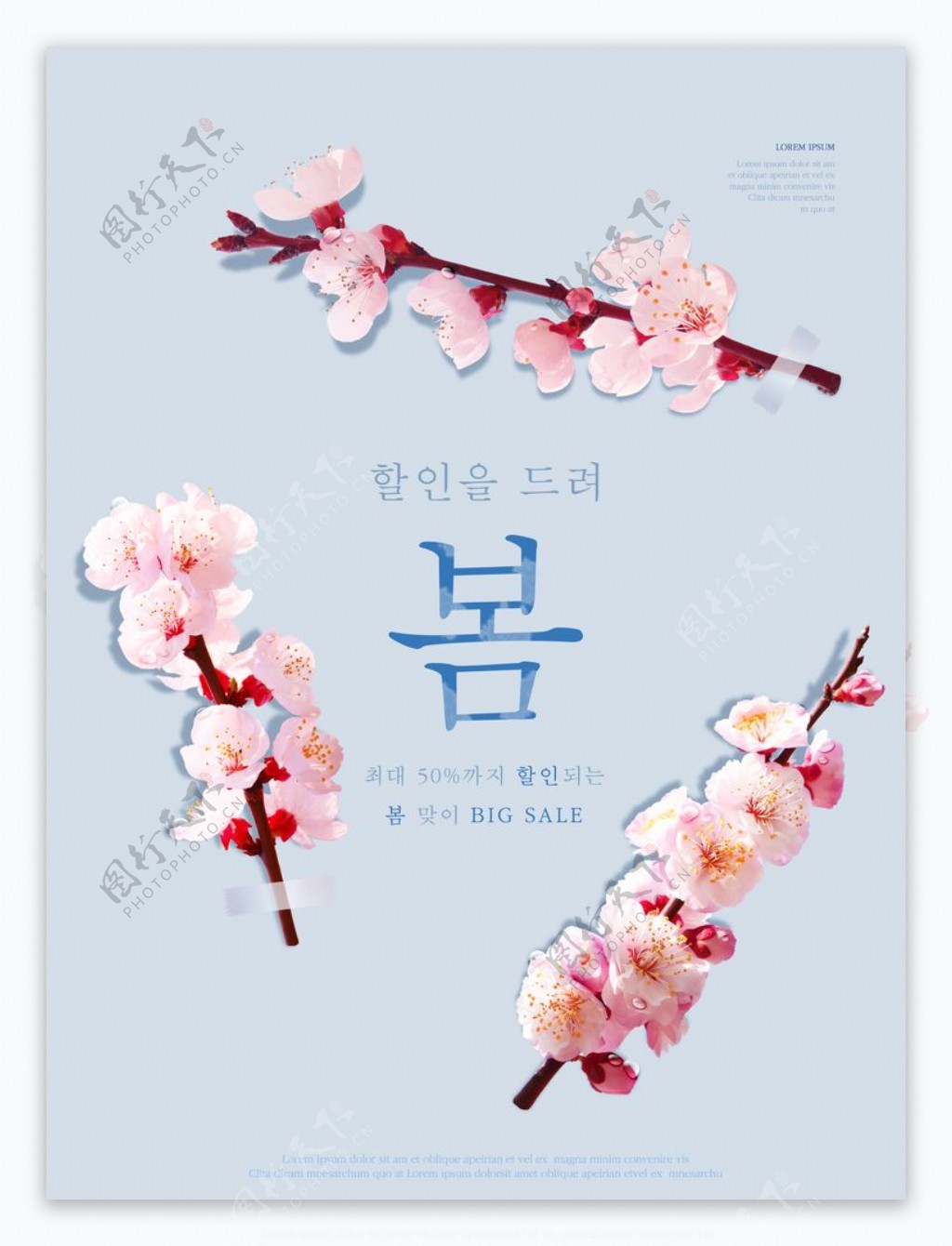 韩版海报设计图片