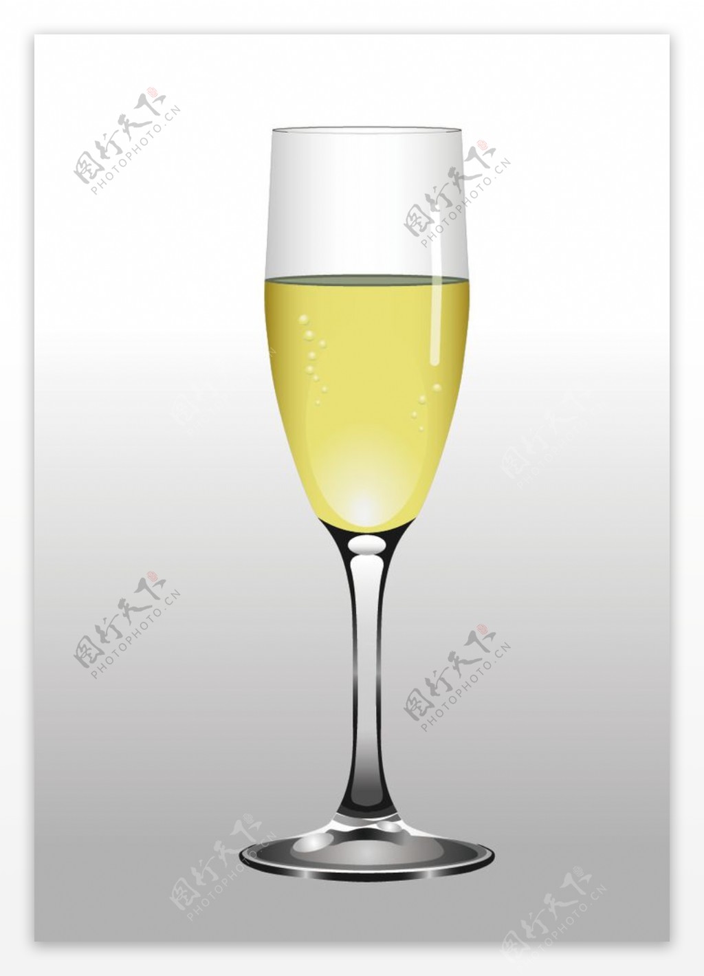 玻璃香槟图片